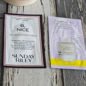 FREE WITH BUNDLE Face Serum & Oil Trial Size Set New!